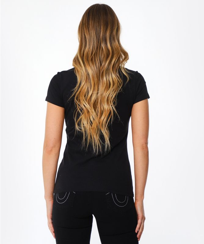 True Religion Leopard Logo Tee