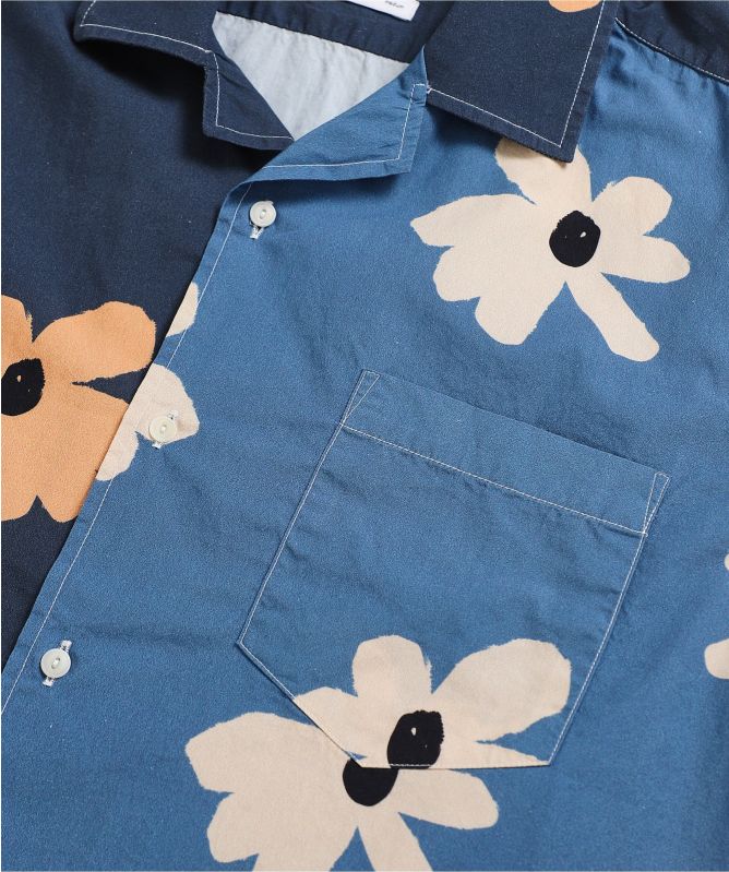 Edmmond Studios Patchwork Floral Shirt