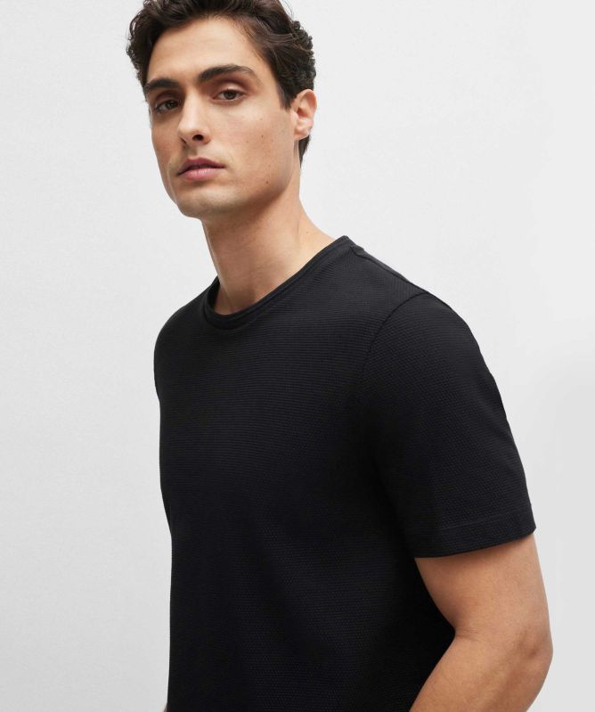 BOSS Textured Tiburt T-Shirt