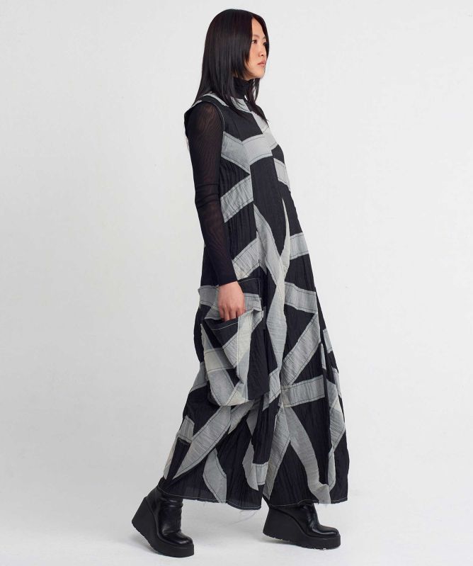 NU London Print Wide-Leg Jumpsuit