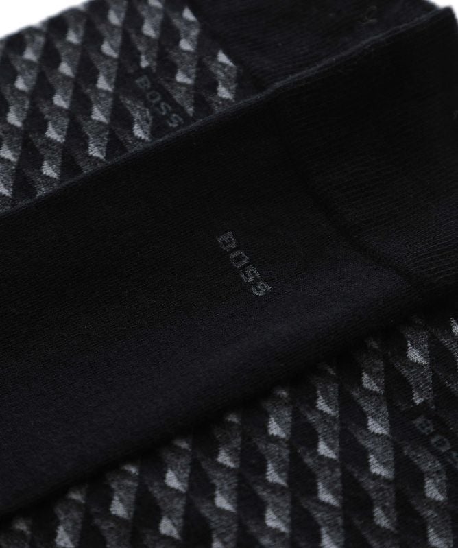 BOSS MINIPATTERN CC Socks 2 Pack