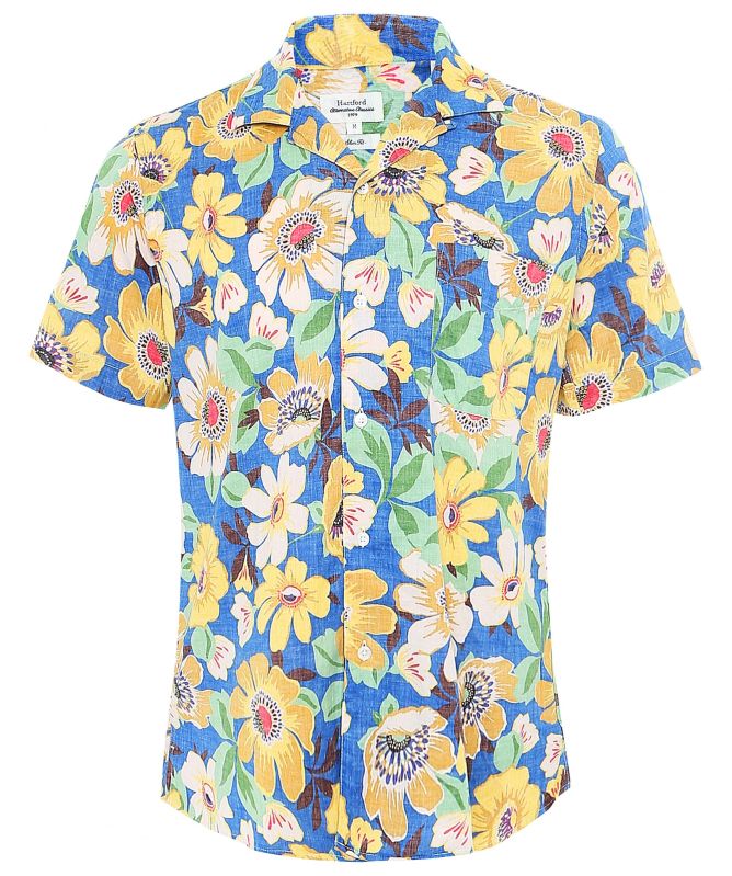 Hartford Slim Fit Floral Slam Shirt