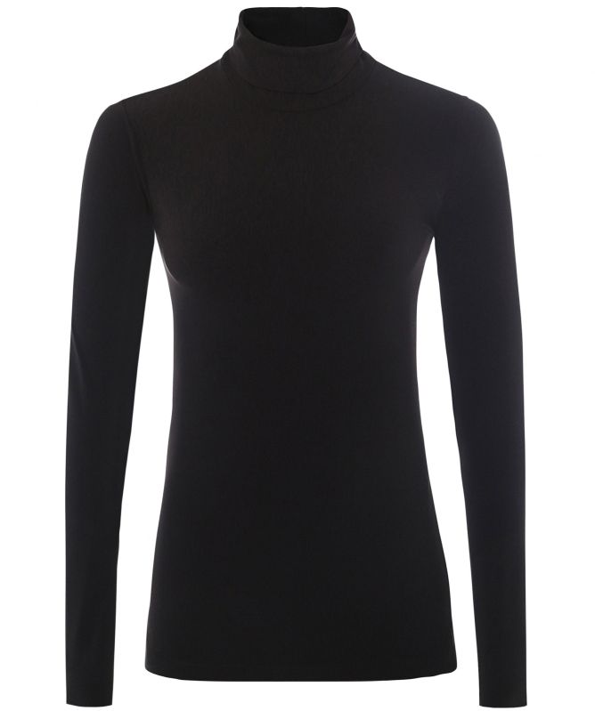 NU London Roll Neck Long Sleeve Top