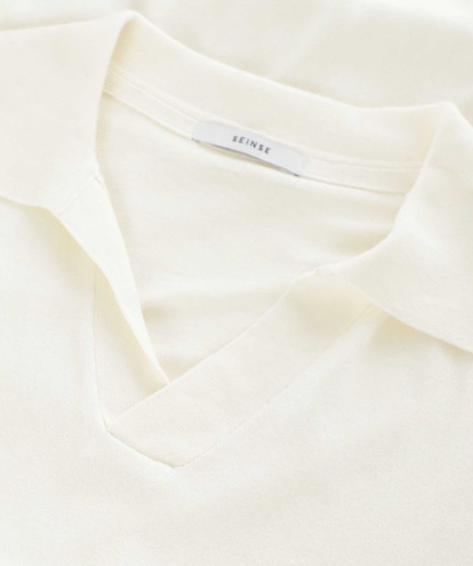 Seinse Open Neck Polo