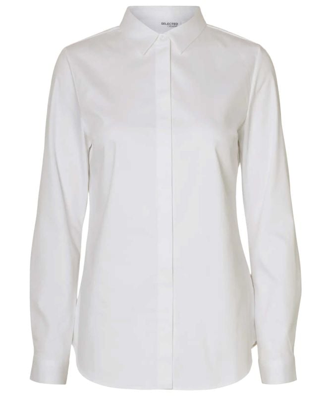 Selected Romie Fitted Long Sleeve Shirt