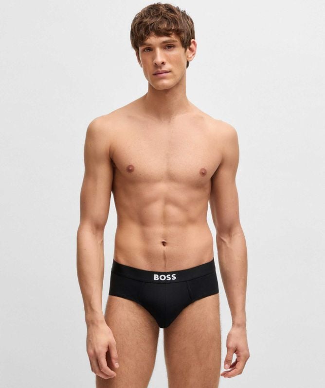 BOSS Stretch Cotton Briefs 3 Pack