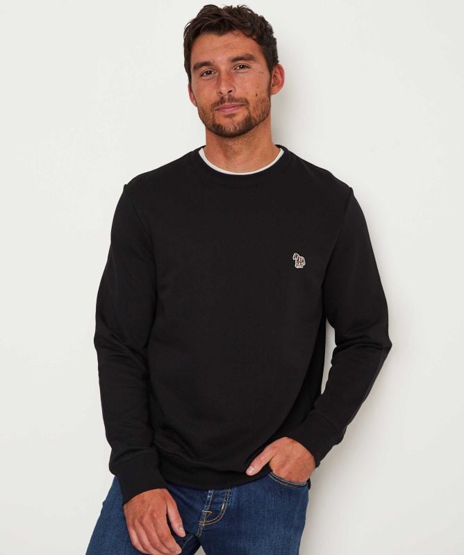 Paul Smith Crew Neck Zebra Sweatshirt