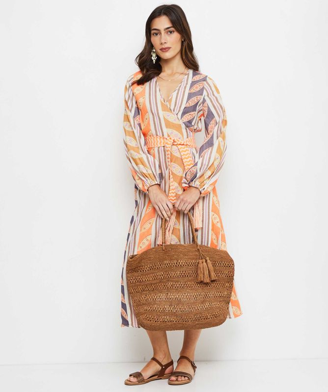 Rabarany Woven Raffia Bag