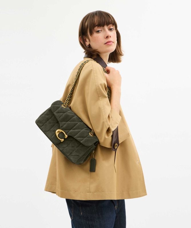 Coach Tabby Quilted Shoulder Bag 26