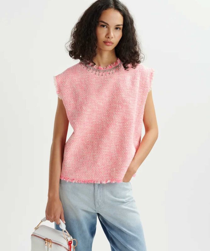 Essentiel Antwerp Honduras Embellished Top