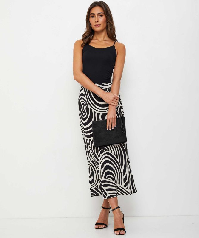 RIXO Ardith Midi Skirt