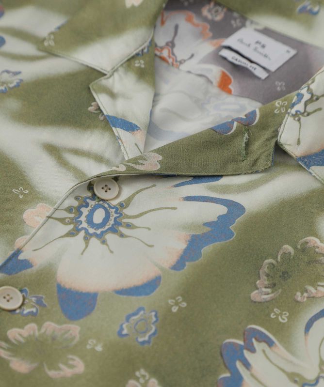 Paul Smith Casual Fit Floral Shirt