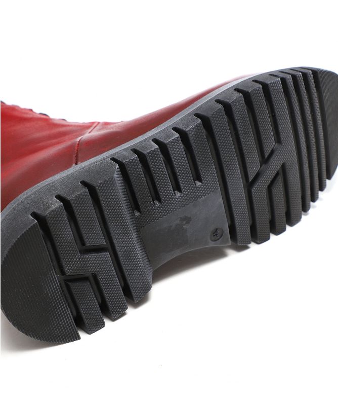 Lofina Gasoline Lace Up Leather Boots