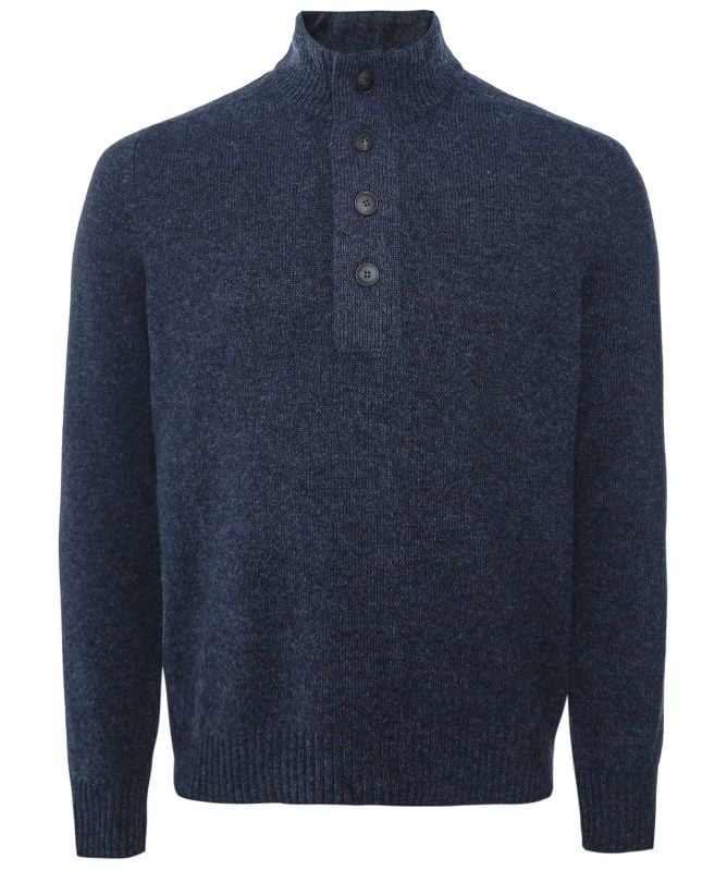 Gran Sasso Wool Mock Neck Sweater