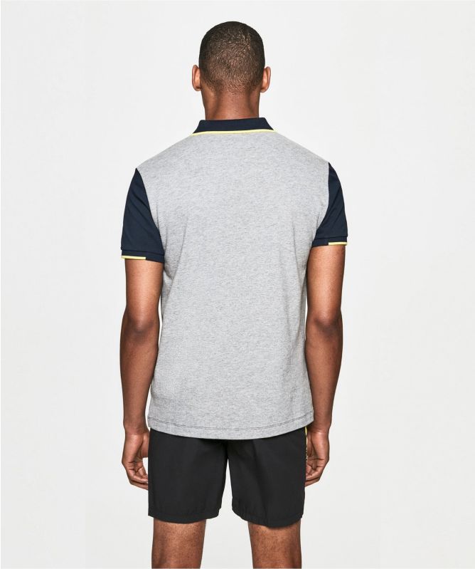 Hackett Contrast Panel AMR Polo Shirt