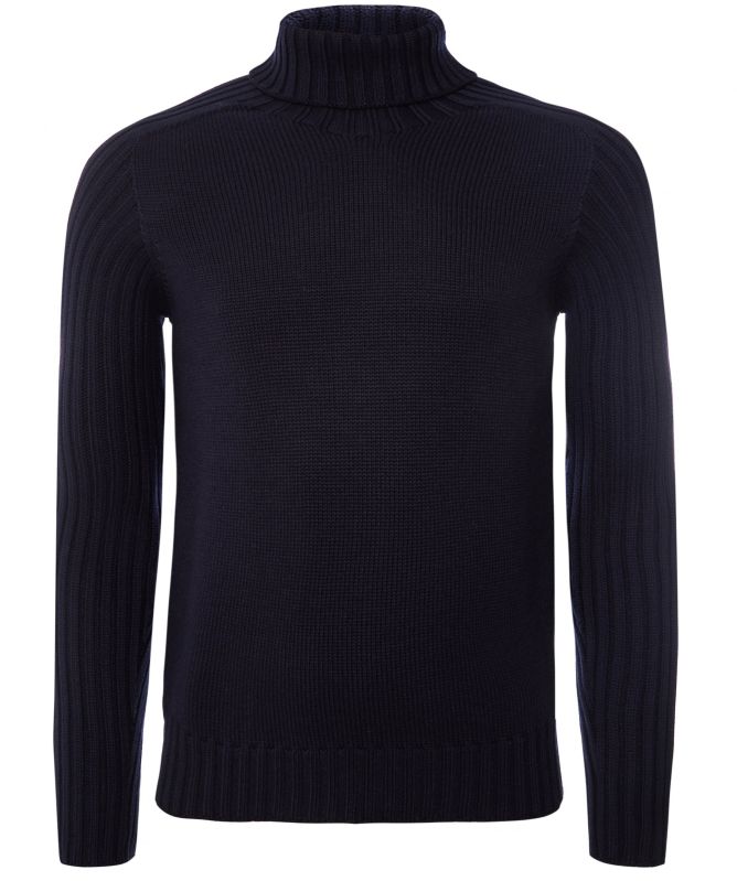 Gran Sasso Virgin Wool Roll Neck Sweater