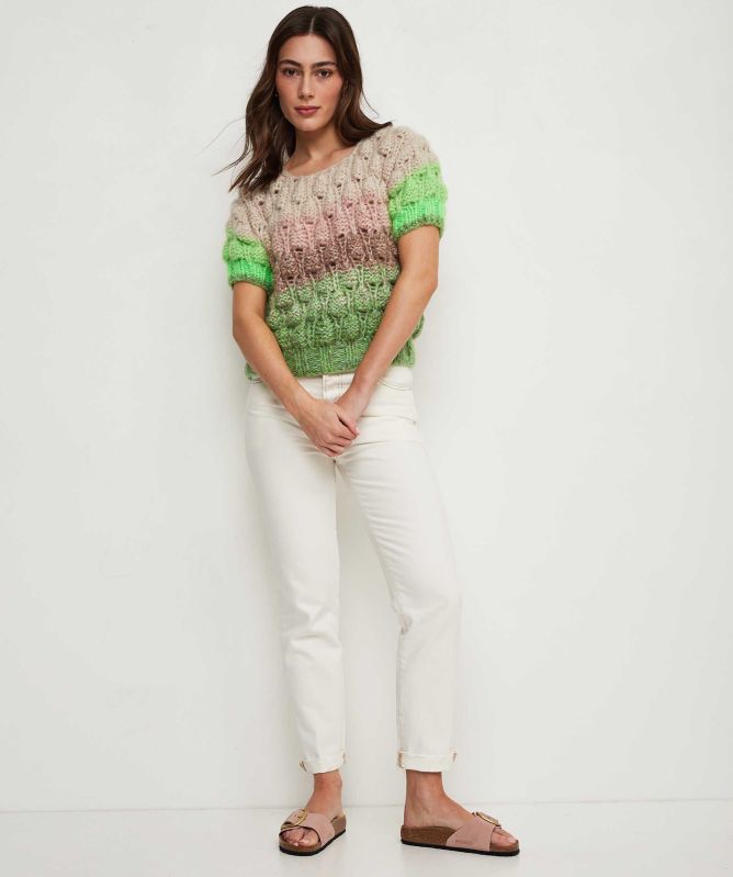 FRAME Le Mec Raw After Cropped Jeans