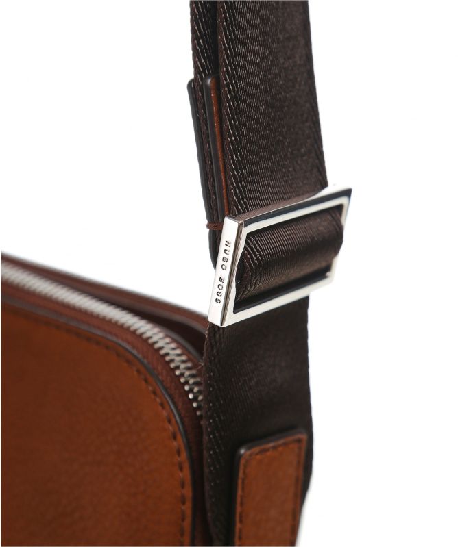 BOSS Leather Crosstown C_S zip d Crossbody Bag