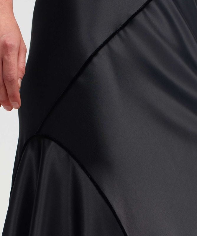 NU London Satin Mermaid Skirt