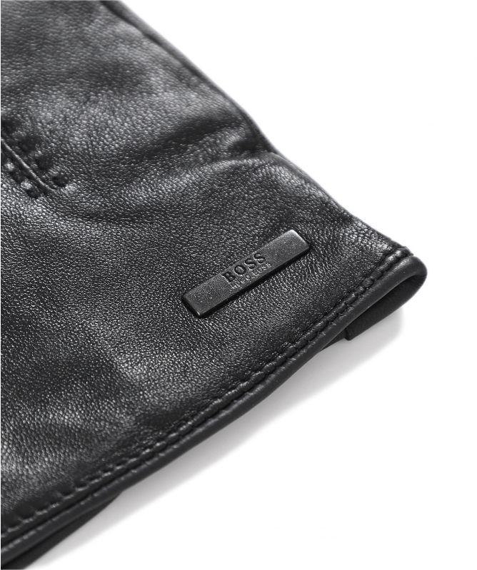 BOSS Leather Hainz4 Gloves