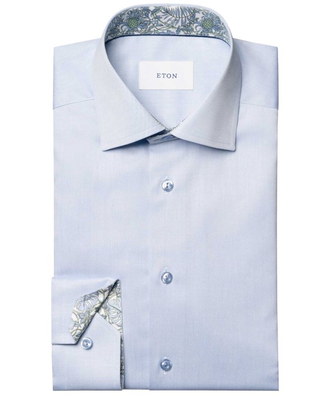 Eton Contemporary Fit Signature Twill Shirt