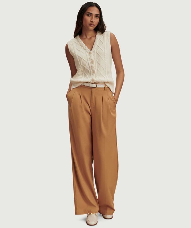 Varley Tatyana Cable Knit Tank top