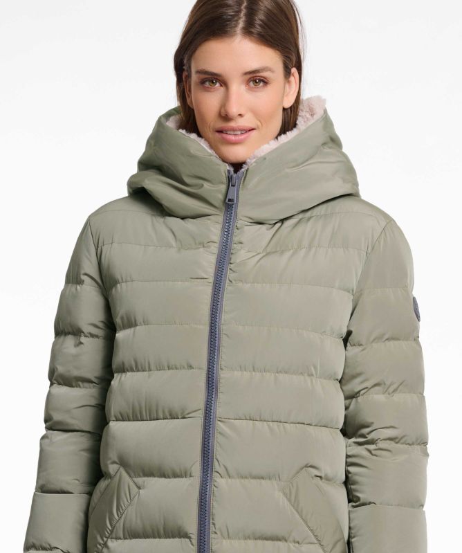 Rino and Pelle Keila Faux Fur Padded Coat