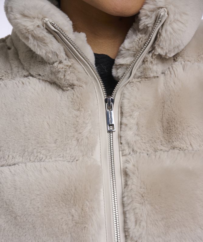 Rino and Pelle May Faux Fur Tank top