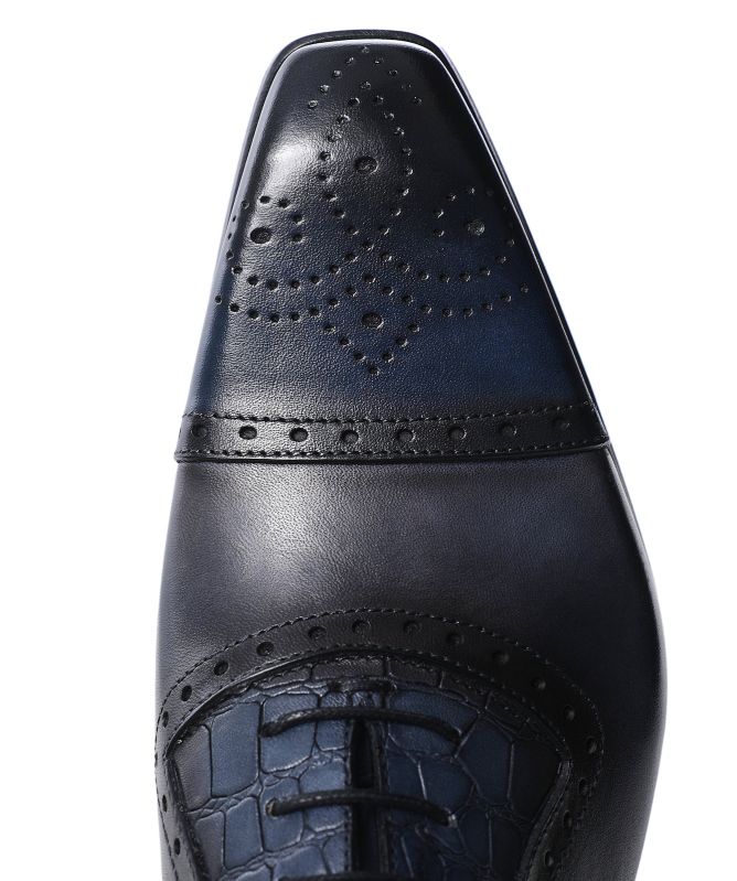 Jules B Leather Cap Oxford Brogues