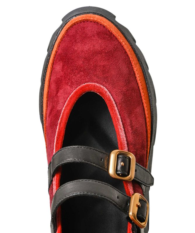 4CCCCEES Tura Suede Platform Shoes