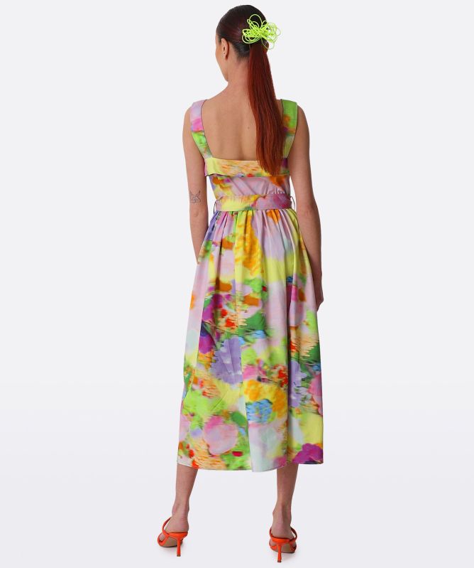 Stine Goya Stina Floral Midi Dress