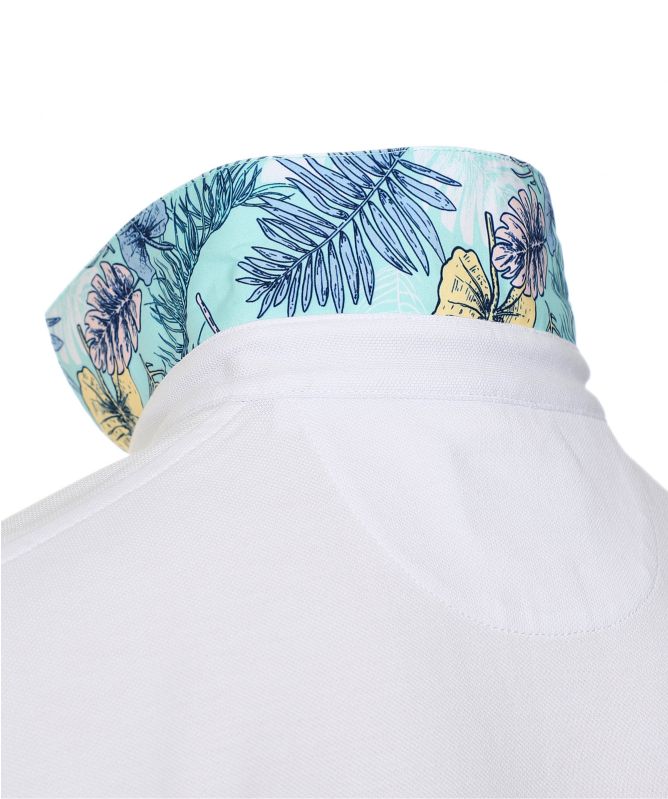 Hackett Slim Fit Palm Swim Trim Polo Shirt
