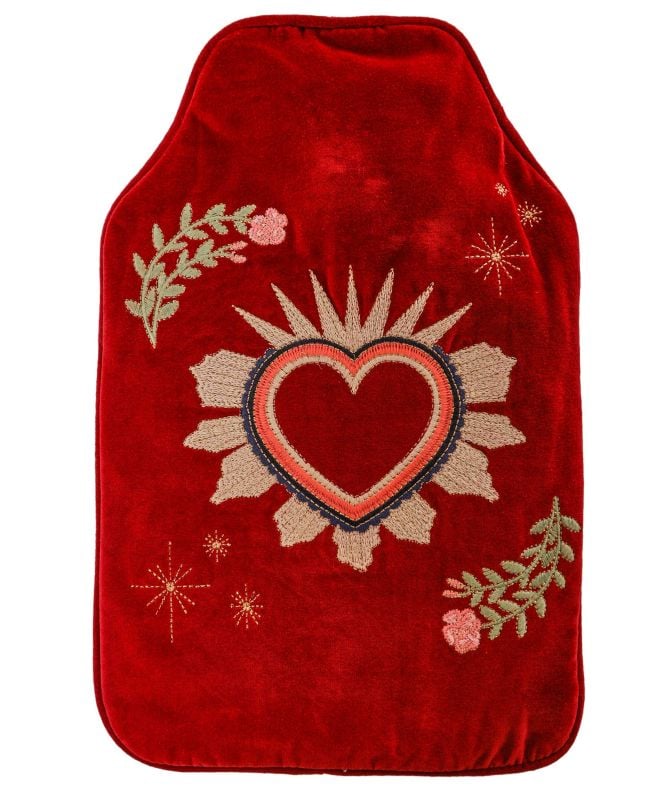 Elizabeth Scarlett Enchanted Heart Hot Water Bottle