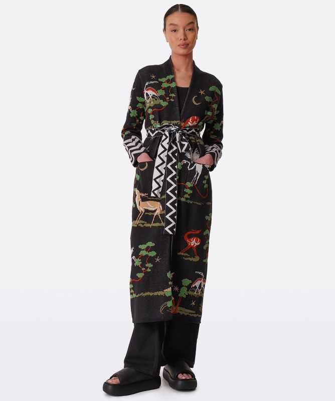 Hayley Menzies Memories of Utopia Cotton Jacquard Duster
