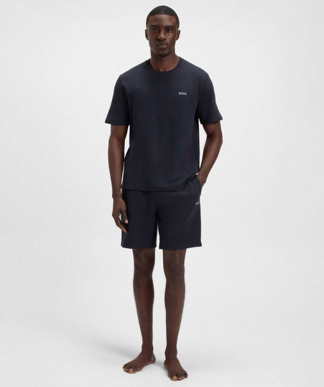BOSS Waffle Cotton T-Shirt