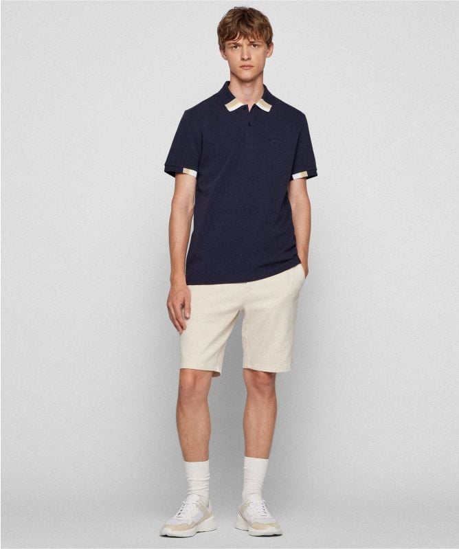 BOSS PeDetail Cotton Polo Shirt