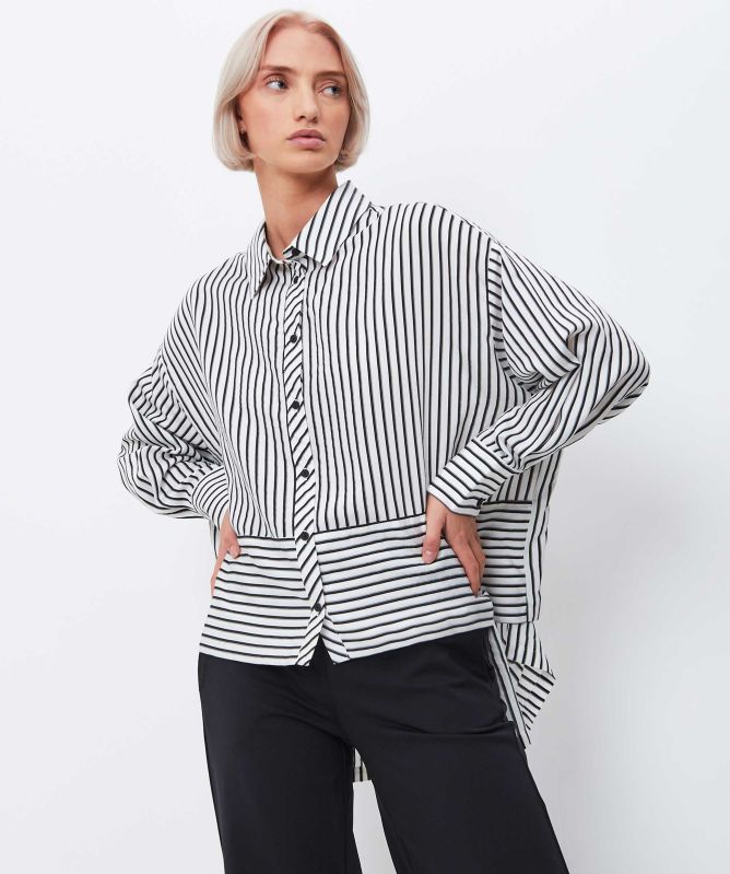 Bize Striped Long Sleeve Shirt