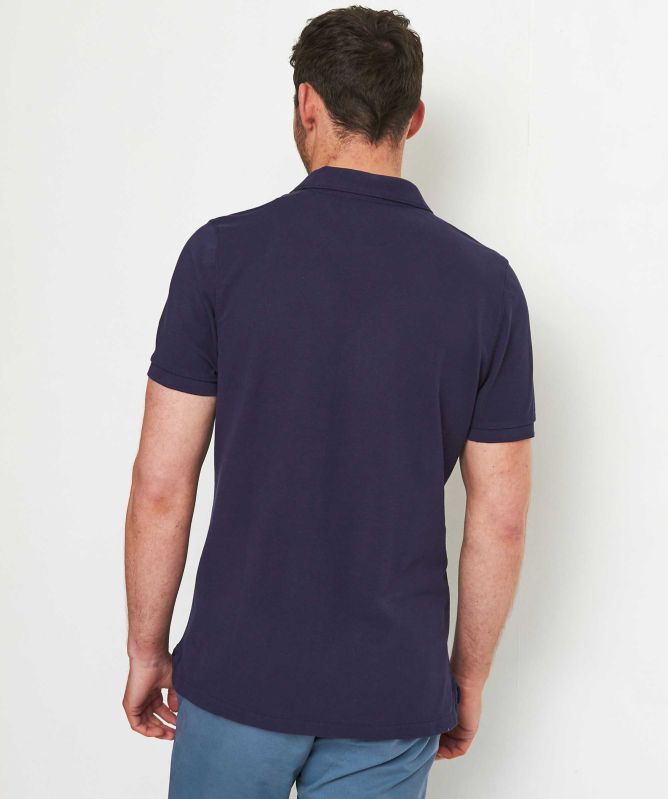 Stenstroms Paisley Trim Polo Shirt