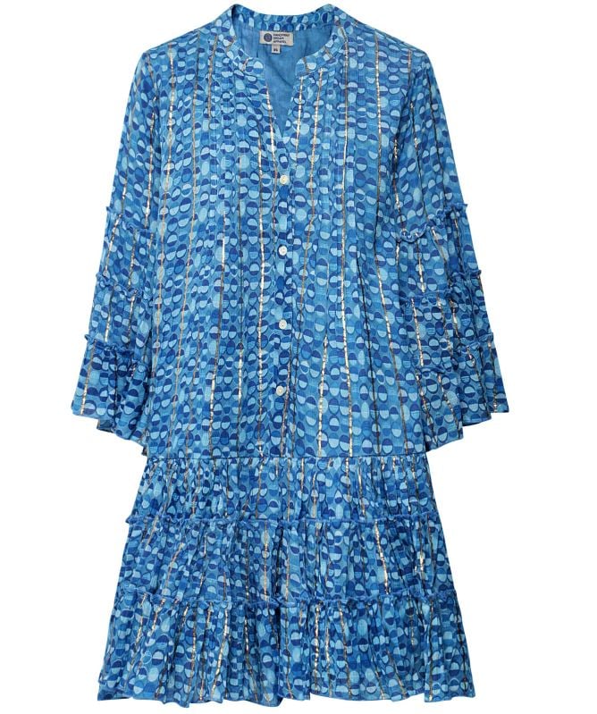 Handprint Dream Apparel Circle Print Gretchen Dress