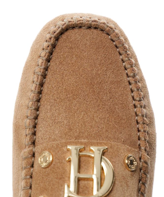 Holland Cooper Suede Driving Loafers