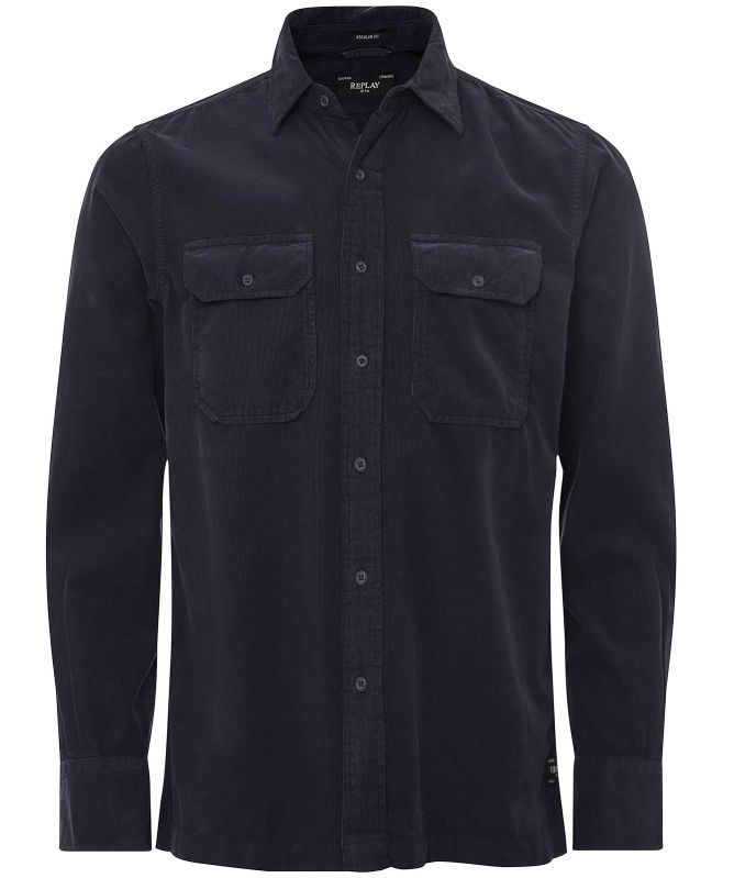 Replay Corduroy Pocket Shirt