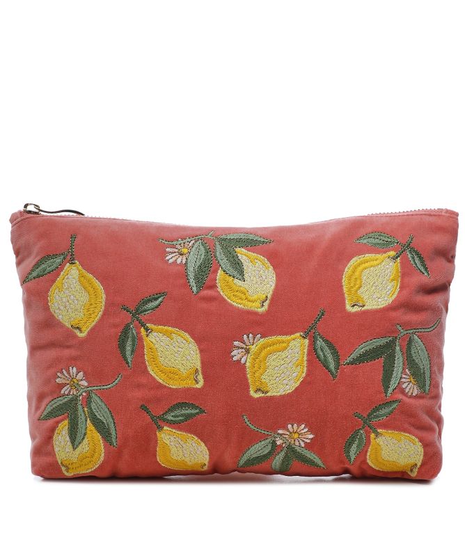 Elizabeth Scarlett Lemon Blossom Everyday Pouch