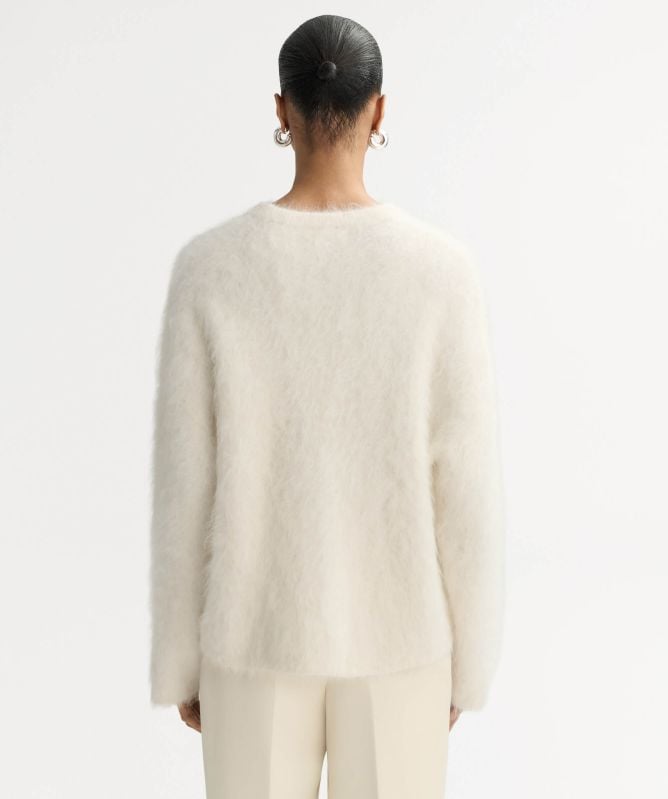 Soft Goat Alpaca Crew Neck Jumper