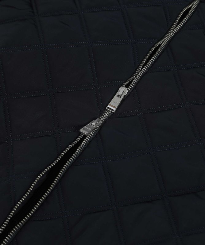 BOSS Quilted Front Zipper Jacket