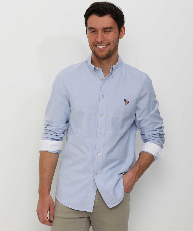 Paul Smith Tailored Fit Broad Stripe Zebra Shirt