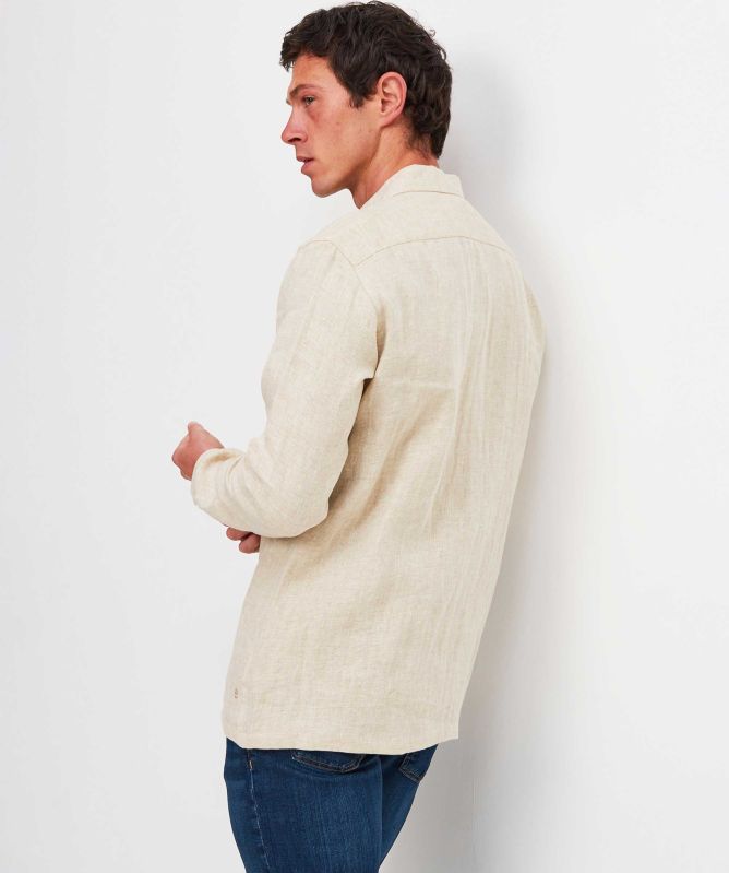 Thomas Maine Linen Trento Overshirt