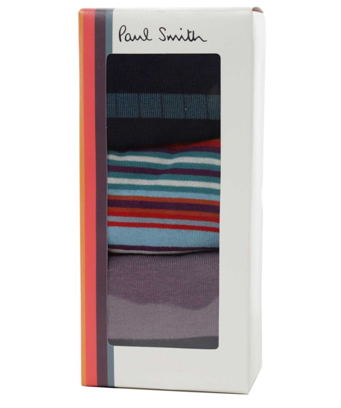 Paul Smith Striped Socks 3 Pack