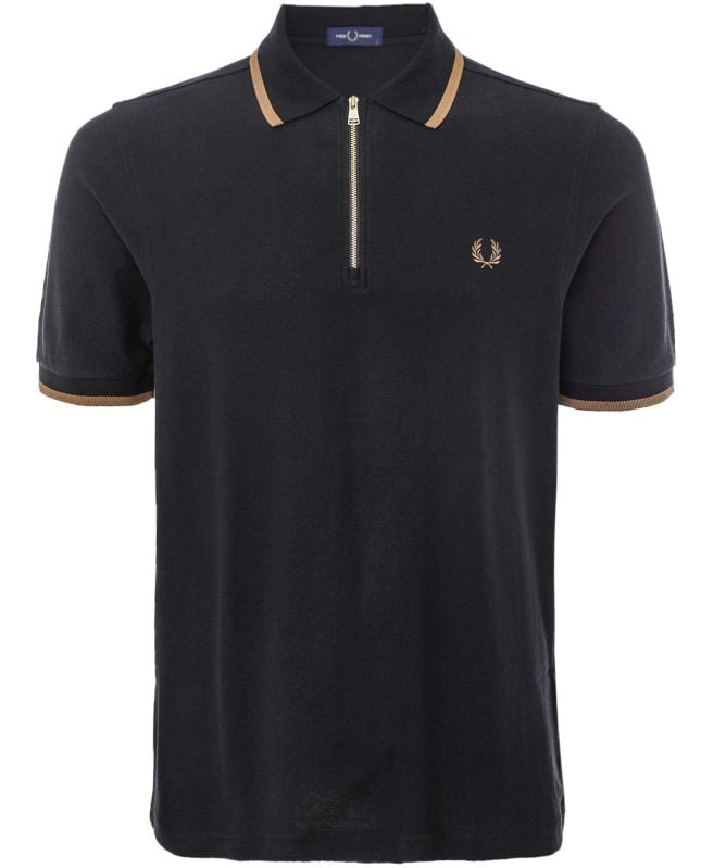 Fred Perry Crepe Pique Polo Shirt