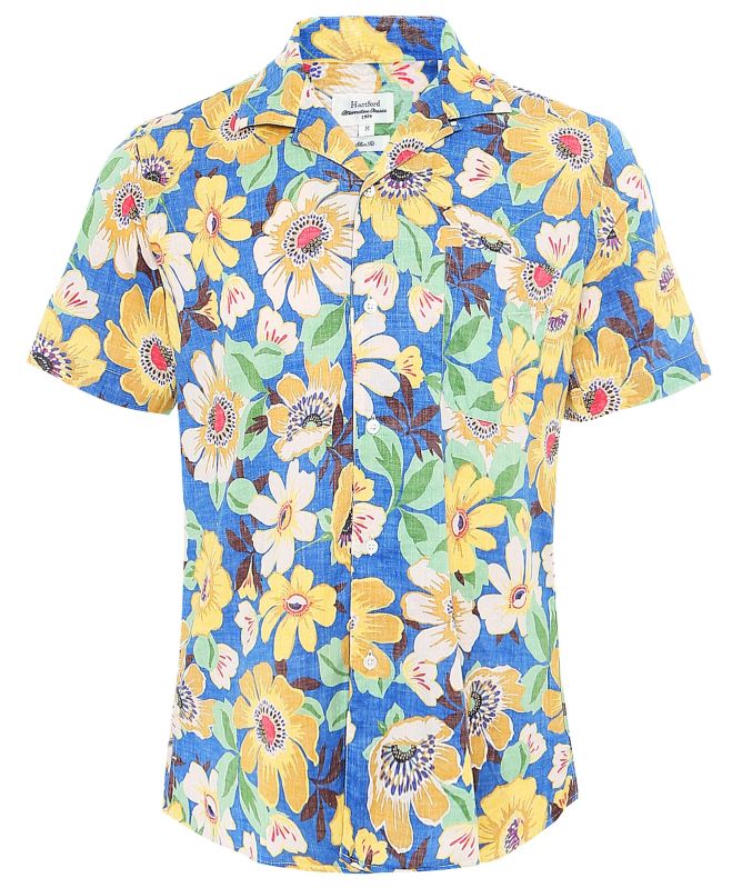 Hartford Slim Fit Floral Slam Shirt