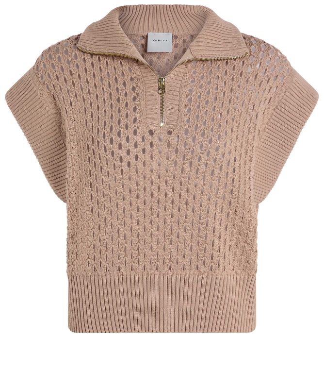 Varley Gaines Half-Zip Knit Vest